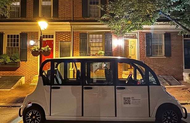 Philadelphia Nighttime by Electric Cart 1 Hour Tour