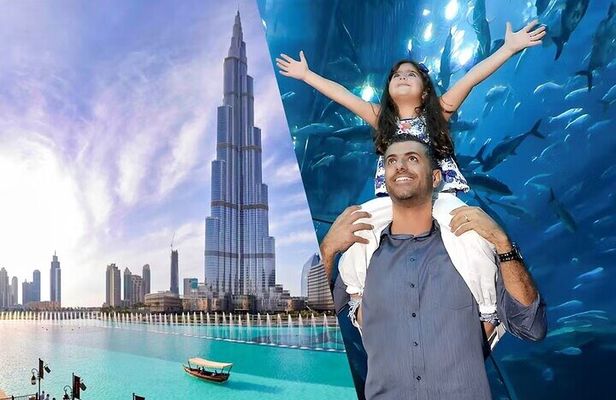 Burj Khalifa At The Top Dubai Aquarium and Underwater Zoo