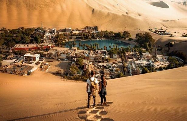 Full Day Guided Trip to Ballestas Island and Huacachina Oasis