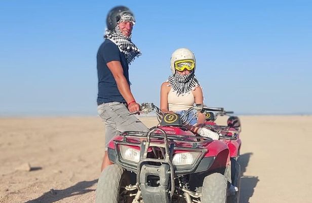 Private 3 Hours Safari Quad Bike and Camel Ride Experience