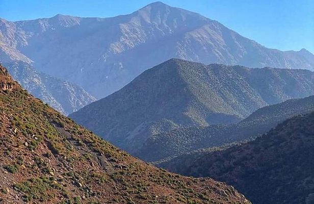 Excursion DE la montagne Vallée DE l'Ourika and Berber village
