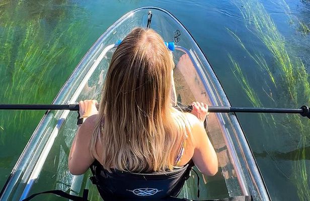 Clear Kayak Day Adventure Tour in San Marcos