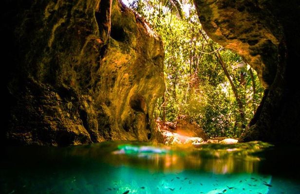 Green Grato Caves and Dunns River Falls with Private Transfer