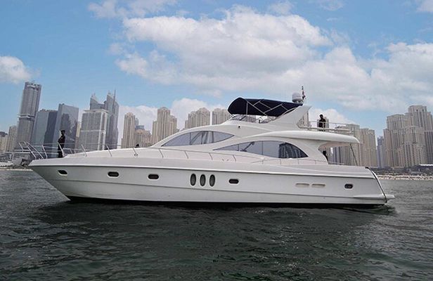 3 Hours 66ft Luxury Majesty Yacht in West Marina - Dubai
