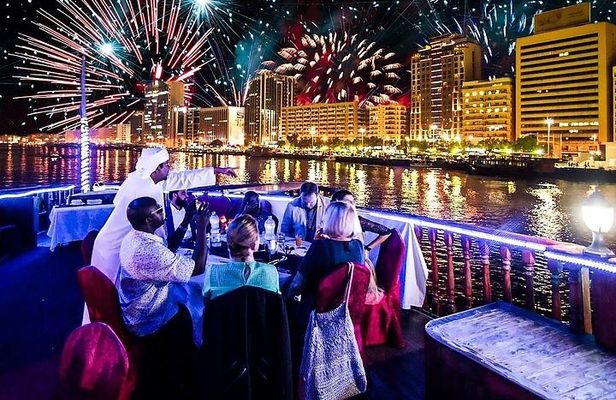 Dubai New Year 2026 Eve: Burj Khalifa Fireworks & Dhow Cruise