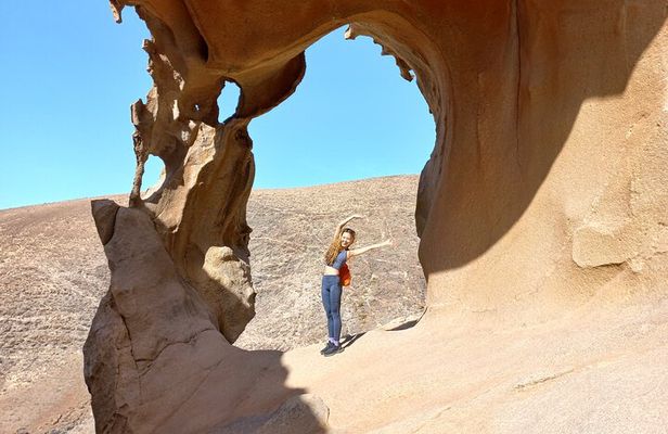 Excursion to Ajuy Caves with a secret Las Penitas canyon Hike