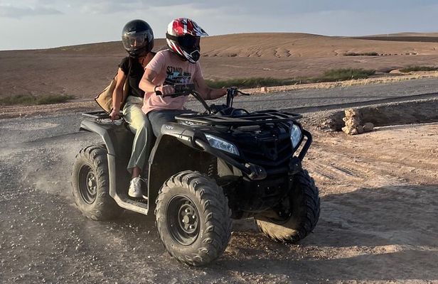 Desert d Agafay Quad Camel Ride and Dinner Show