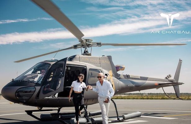 Experience thrilling Helicopter Ride in Dubai with Transfers