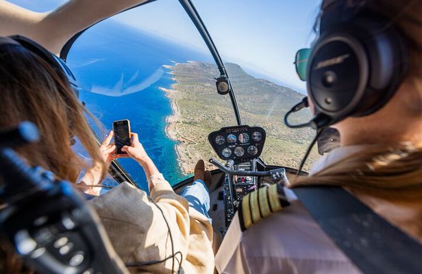 Experience Caldera in Santorini Helicopter Tours