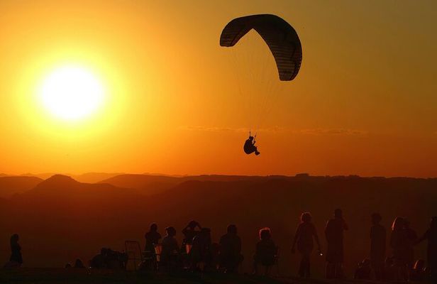 Paragliding Adventure and Atlas Mountains and Desert Day Trip