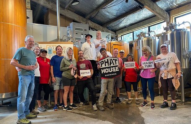 Bay of Islands Craft Beer Brewery Tour and Haruru Falls, Paihia