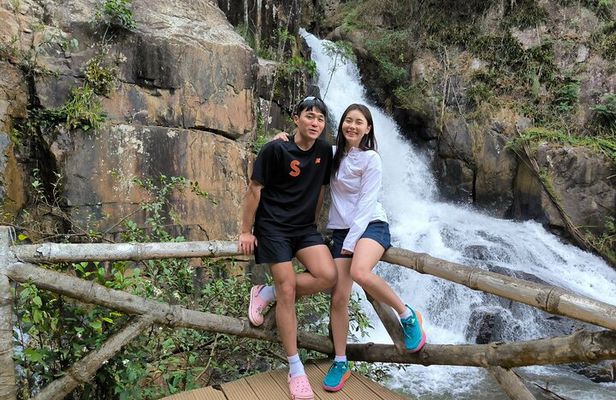 Langbiang Mountain , Crazy House and Datanla Falls from Da Lat