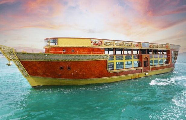 Dubai Marina VIP Ocean Impress Dhow Cruise Dinner