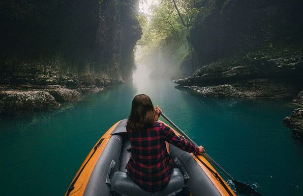 From Tbilisi Martvili Canyon and Prometheus Caves Day Tour