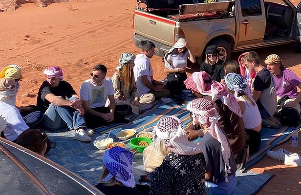 Wadi Rum Jeep Tour & optional night stay