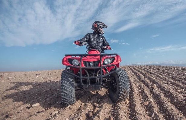 Agafay Desert: Dinner + Show with Quad Bike & Sunset Camel Ride