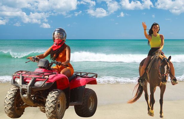 Combined ATV and Horseback Ride/Tequila Tasting