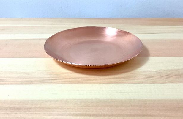 Traditional Craft Experience Copper Tray Making in Kyoto