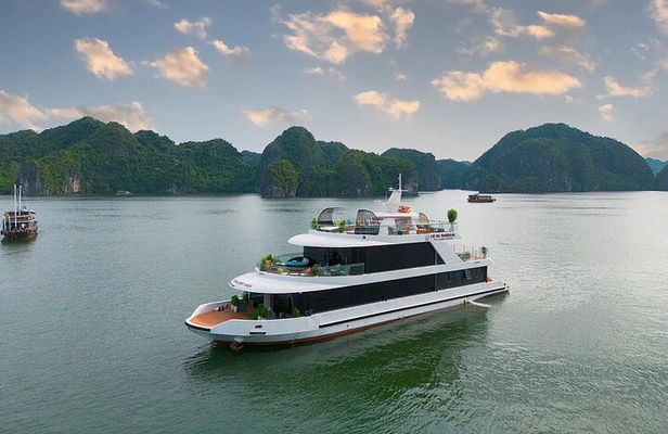 D'Charme Luxury Day Cruise Discover the MOST Stunning Lan Ha Bay