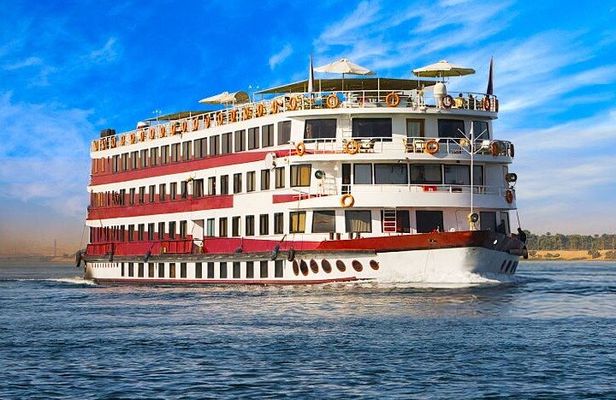 4-Days Nile Cruise sails Aswan to Luxor &Abu Simbel. Air Balloon