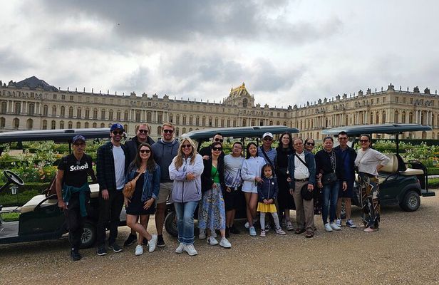 Versailles Golf Cart & Shuttle Guided Tour, Hamlet and Gardens