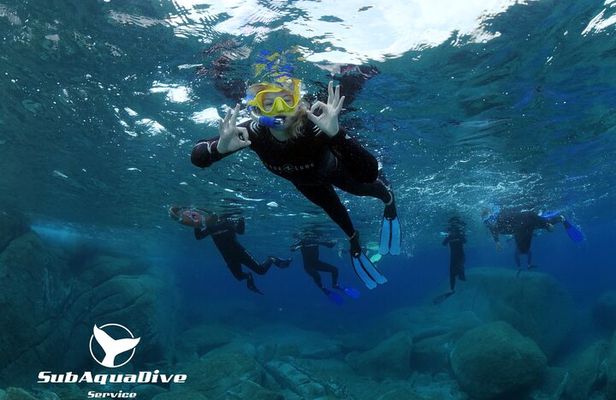Snorkeling in the Marine Protected Area of Capo Carbonara