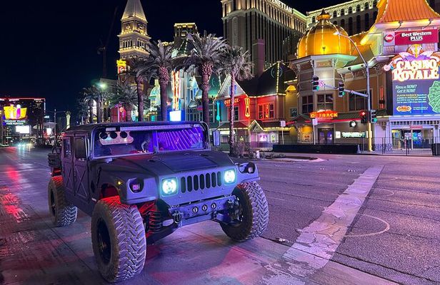 Las Vegas Strip Adventure: Sightseeing Tour in a Military Hummer