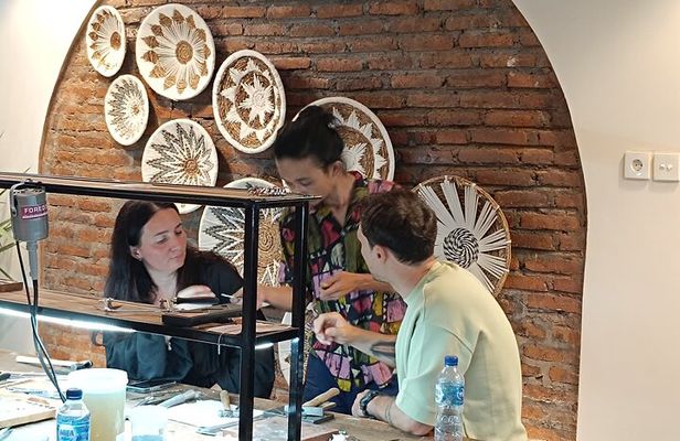 Bali Canggu Jewelry Making Class with 7 Grams of Silver