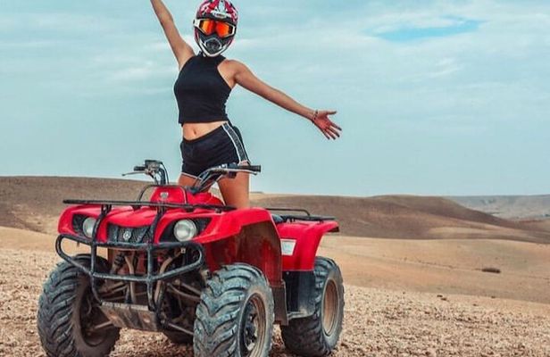 Agafay Desert, Dinner show with Quad bike and Camel Ride