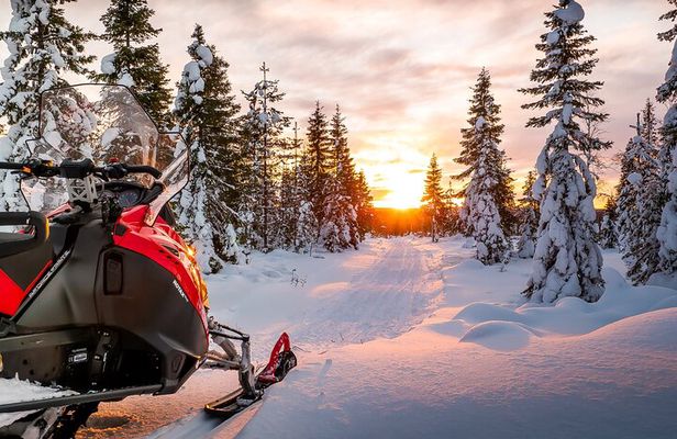 Snowmobile Tours in Rovaniemi Lapland
