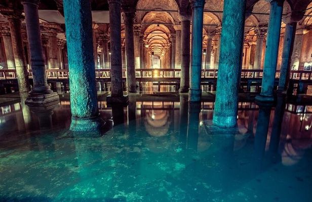 Basilica Cistern, Galata Tower, Topkapi And Hagia Sophia Combo