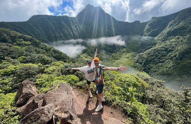 Private Hike St Kitts: Highest Peak Mount Liamuiga Volcano
