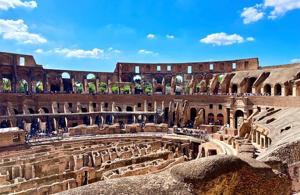 Colosseum w/ Arena Opt, Roman Forum & Palatine Hill w/ AudioGuide