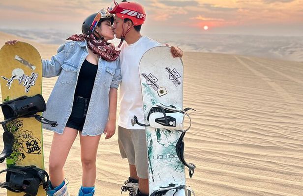 Real Experience Sandboard Ski Professional Huacachina