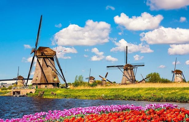 Explore Kinderdijk, Delft, and The Hague Day Tour from Amsterdam