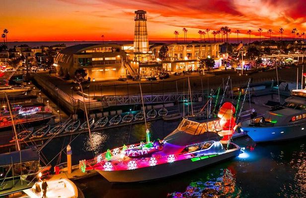 Holiday Lights Cruise Throughout Luxurious Newport Beach Harbor