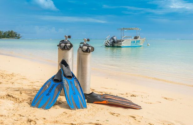 Baptism: introductory dive at Moorea Fun Dive