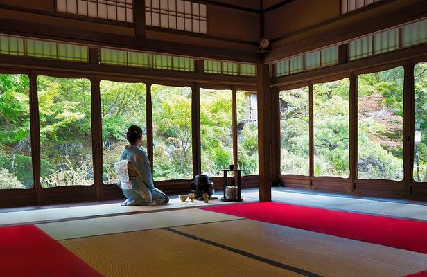 Kyoto Kiyomizu Tea Ceremony with Scenic Garden Views