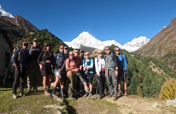 16 Day Private Manaslu Circuit Trek from Kathmandu