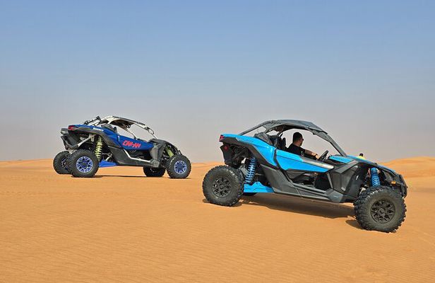 Dubai: Morning CaNam Buggy Safari with Sandboarding & Camel Ride