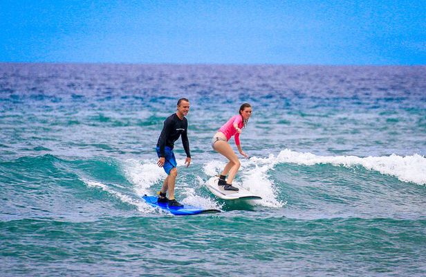 Semi Private Surf Lessons with Experienced Coaches
