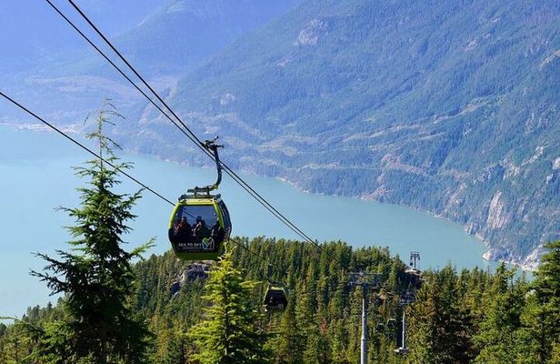 Whistler, Shannon Falls & Sea to Sky Gondola Tour from Vancouver