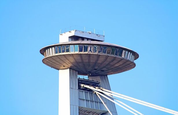UFO Observation Deck Bratislava Private Tour with Admission