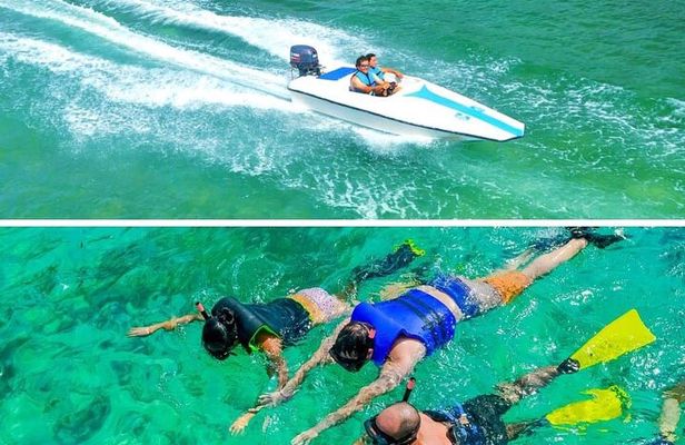 Private Activity Speedboat Ride and Snorkeling in Punta Cana