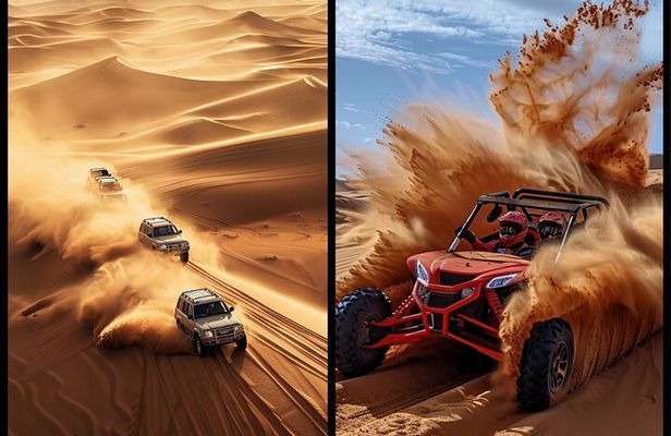 Half Day Safari Tour With Camel Ride and Sand Boarding in Doha