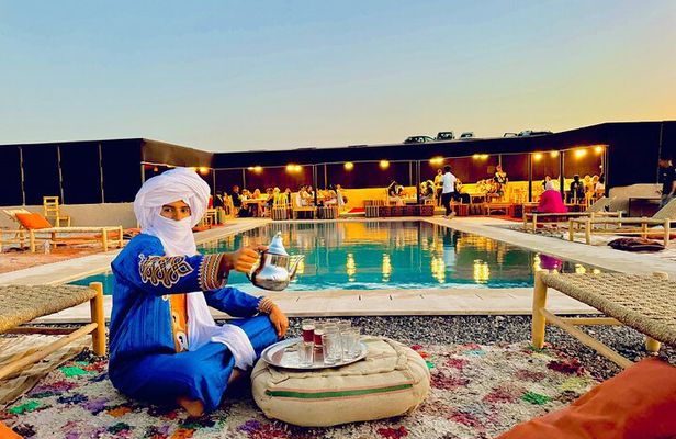 Sunset Quad and Camel Ride Tour in Agafay Desert with Dinner
