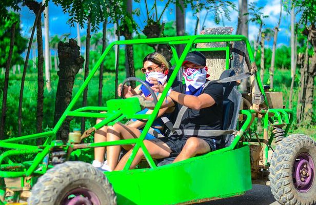 Zipline, Horse, Buggy and Macao Beach, Water Park with Lunch
