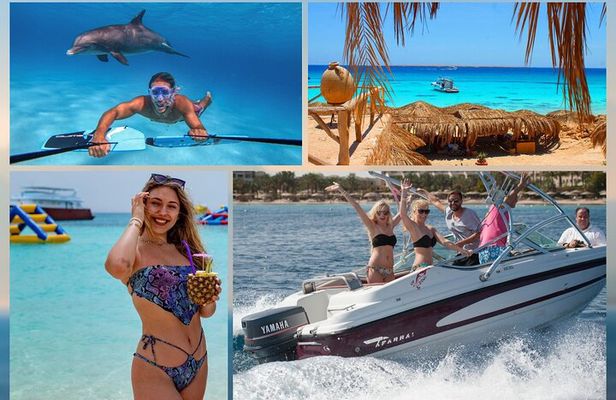 Dolphin House, Private Speedboat & Orange Bay & Lunch - Hurghada