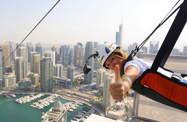 Xline Dubai Marina Zipline Adventure with Transfers Options