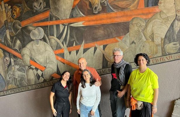 Tour history of Muralism in Mexico 